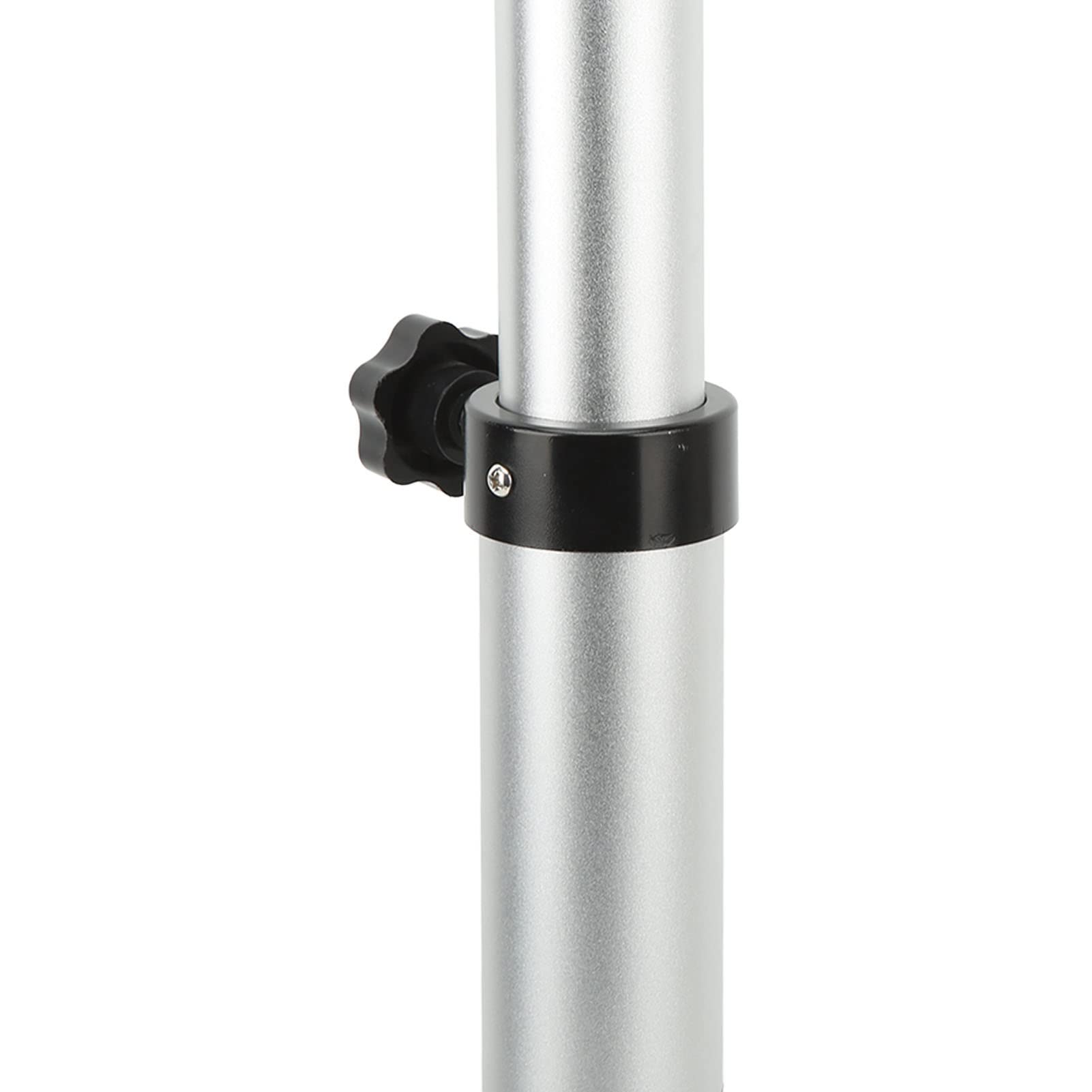 RV Pegas de Mesa Ajustables, Material de aleación de Aluminio Rango de Altura de 490 mm a 745 mm Mecanismo de Bloqueo Anti Doble de Bloqueo Adecuado para yate para Llevar