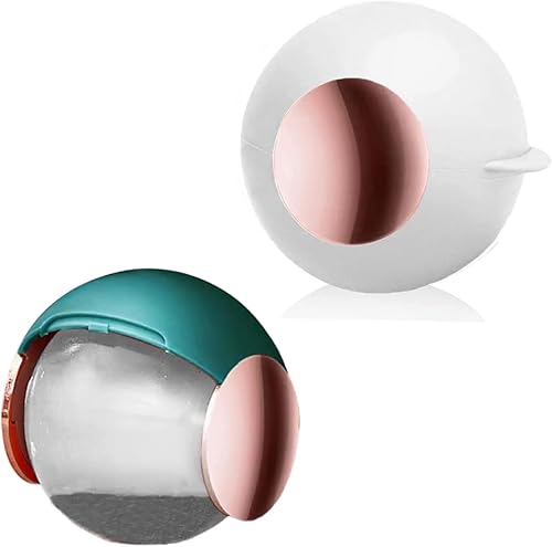 Paquete de 2 bolas de rodillo de pelusa reutilizables, rodillo de pelusa de gel lavable adhesivo portátil para perros, gatos y mascotas, herramienta