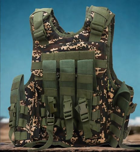 Image of Azad tactical vest for ary with stuff oragnizer and poches