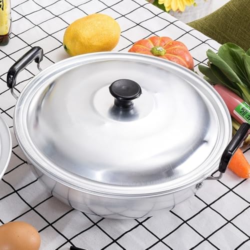Casserole à soupe de 24 cm pour cuisson rapide sur feu à gaz