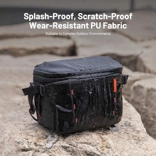 Image of PGYTECH OneMo Sling Camera Bag 7-9L Grey Camo Crossbody Camera Shoulder Bag | Waterproof Camera Case for Photographers Travel, DSLR Camera Bag for Sony /Canon /Nikon /DJI Mavic /Mirrorless /Tripod /Laptop