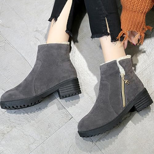 Bottines à talon haut et zip pour enfilage rapide sans effort - 2