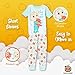 CoComelon Boys' 4-Piece Snug-Fit Cotton Pajamas Set, Time for Bed, 2T