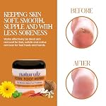 Naturulz Total Foot Repair 4oz – Intensive Moisture Foot Cream for Extremely Dry, Rough Skin & Cracked Heels and Feet- Moisture Barrier Repair for Knees, Elbows & Hands Formulated for Sensative Skin - Image 3