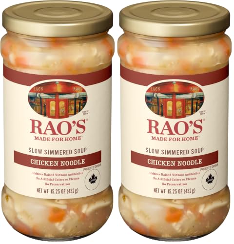 Image of Rao's Made For Home Chicken Noodle Soup, 15.25 oz (Pack of 2)