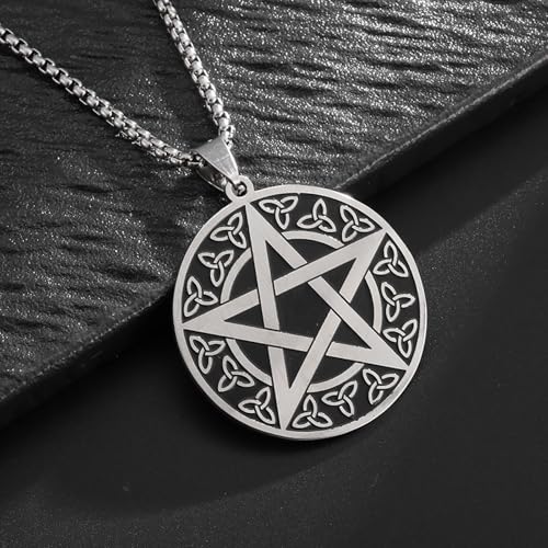 Pendentif celtique ciselé - Bijou talisman d'exception - 4