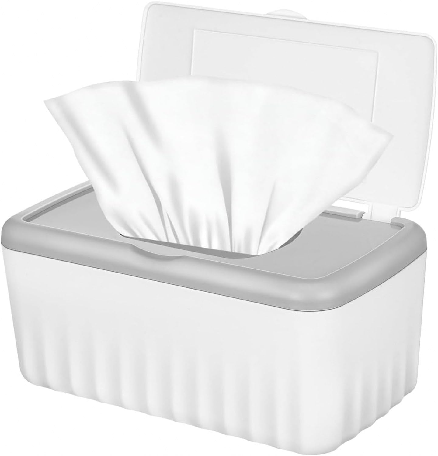 Dispensador de Toallitas Húmedas PP, Blanco