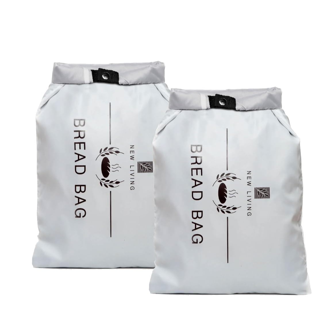 New Living Freezer Bread Bag 2 pack | Food Storage Bag | BPA Free Recycled Polyester | Keeps Bread Longer | 40x27 cm (2)