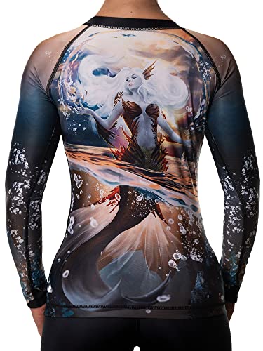 Maillot de bain pour femme résistant au chlore Raven Fightwear Mermaid