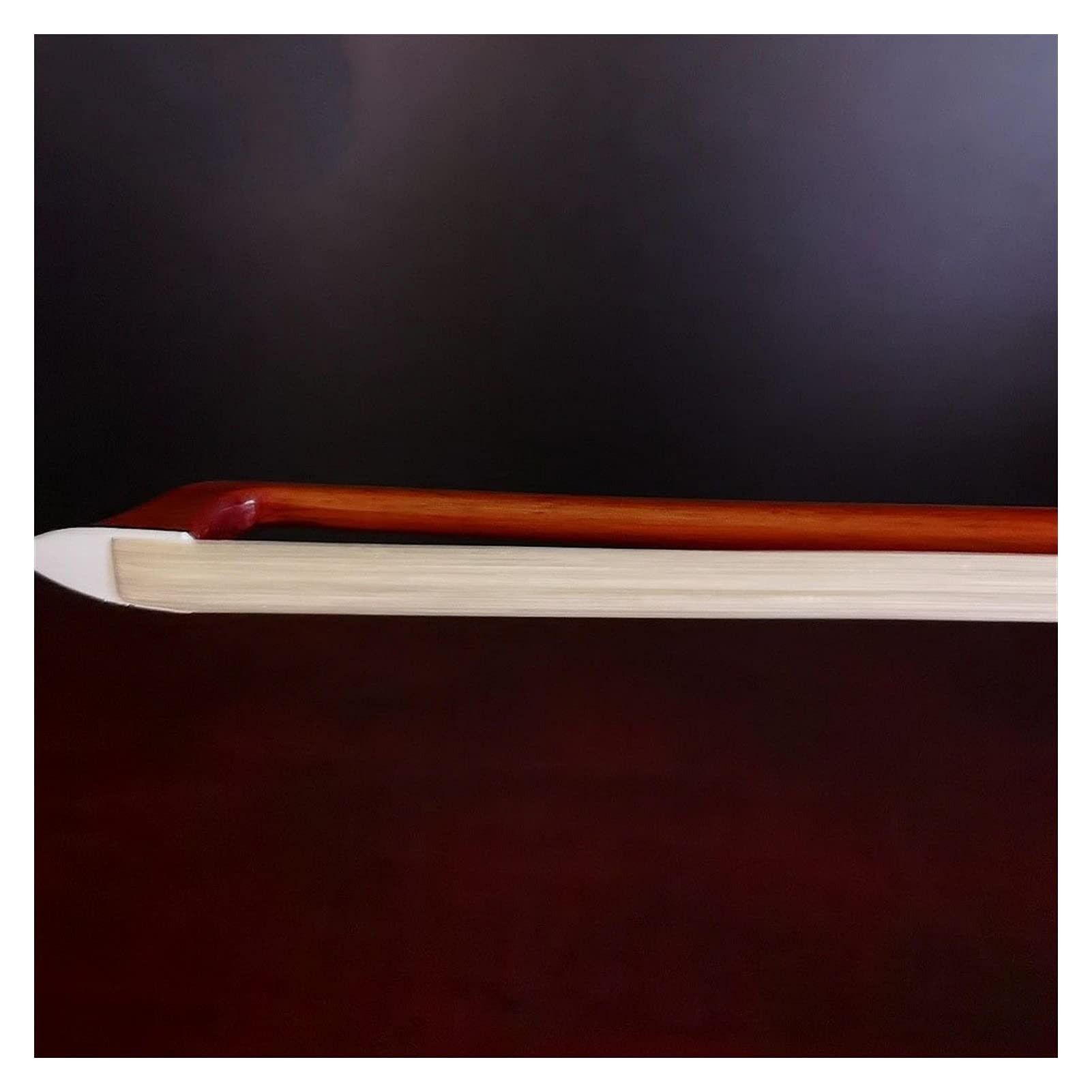 Archet de Violon Standard 4/4 Taille Violon Arc Haute Qualité Brazilwood Rond Rond Rouge -oxhorn Grenouille Paris Yeux De Cuivre (Color : 3/4)
