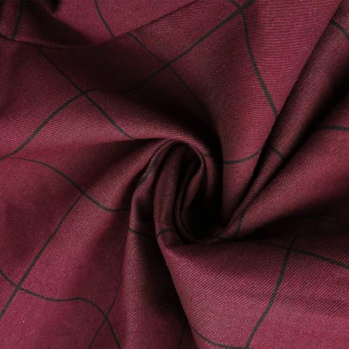 Men's Fashion Stretch Dress Pants Slim Fit Plaid Skinny Long Pants Casual Style Business Golf Dress Pants with Pocket3