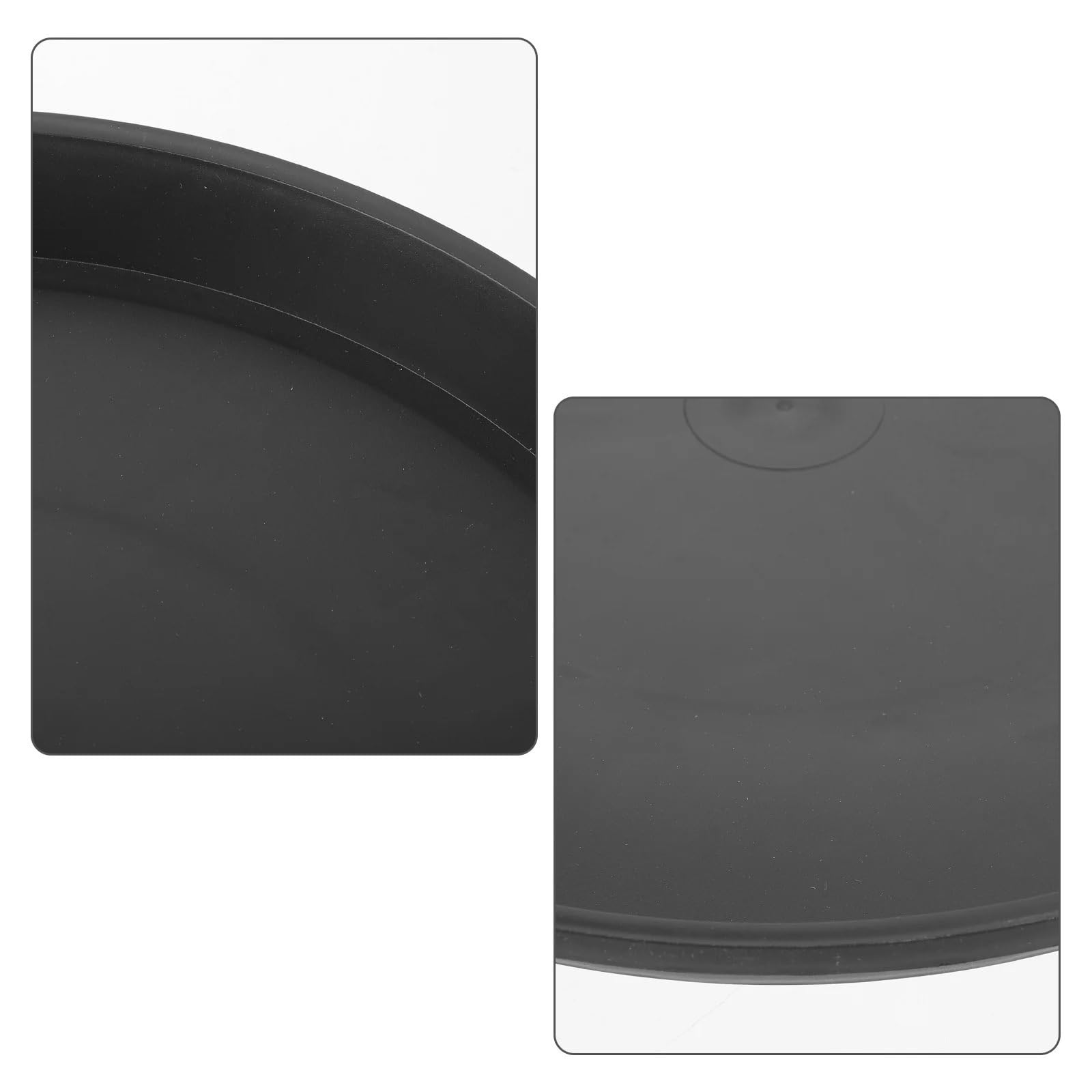 Bandeja para Plantas Platos for Plantas, platillos for Interiores, Forma Redonda, bandejas for Plantas, platillos Grandes for atrapar Platos al Aire Libre, 4 Uds. para Plantas,Macetas