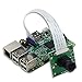Lens Board OV5647 Sensor for Raspberry Pi Camera, Arducam Adjustable and Interchangeable Lens M12 Module, Focus and Angle Enhancement for Raspberry Pi 5/4/3/3 B+