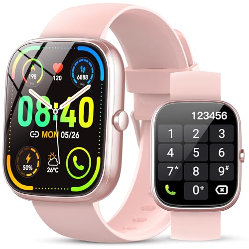 Montre Connectée Femme Homme, 1.91" HD Smartwatch avec Appels Blu...