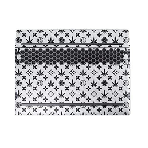 Image of MightySkins Carbon Fiber Skin Compatible with Alienware M17 R5 (2022) Full Wrap Kit - CBD Black | Protective, Durable Textured Carbon Fiber Finish | Easy to Apply & Change Styles | Made in The USA