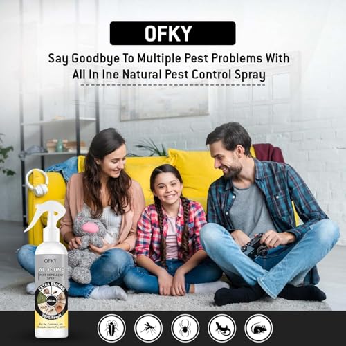 Image of Aifanciey Natural All-in-One Insect Spray | Herbal Indoor Bug Control | Bedbugs, Ants, Mosquitoes, Cockroach, Rat, Lizard, Bedbugs, Spider | Snake & Roaches Treatment | Safe for Home Use