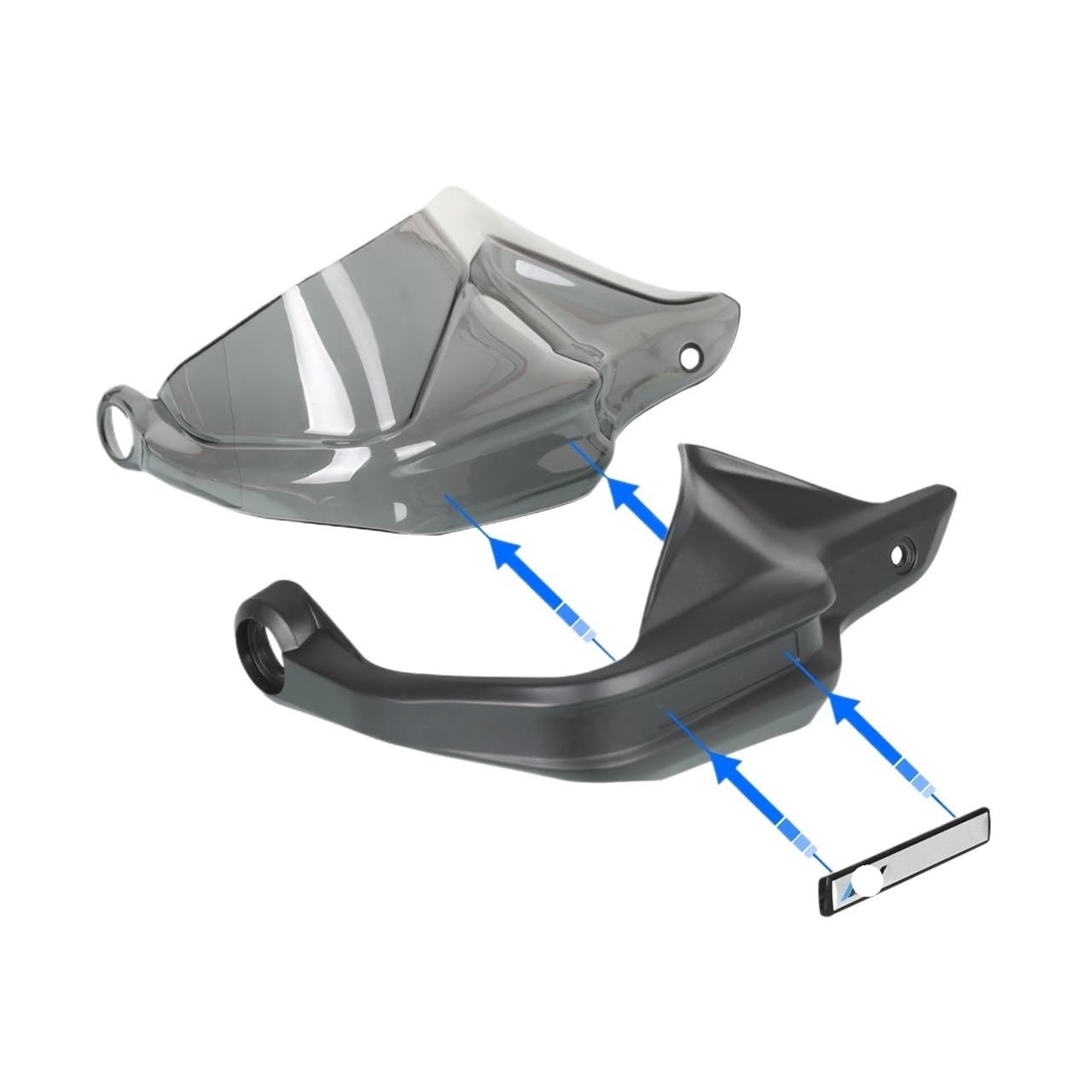 Paramani Moto CFMOTO 800MT - Protezioni Manubrio Per Freddo E Vento