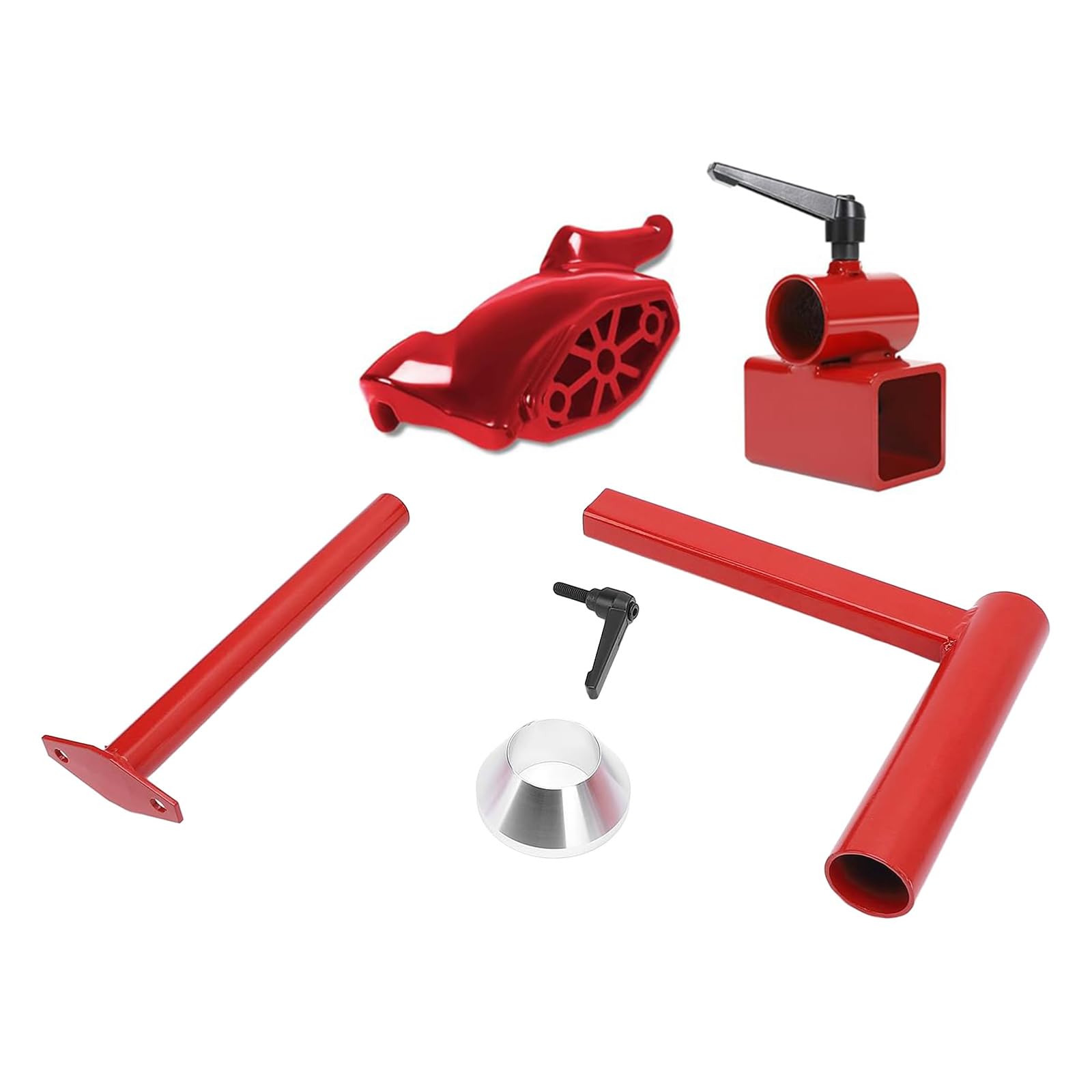 Maniglia estesa Sistemi di Leva Strumenti Pesanti Strumento Smontagomme in acciaio Adattatori testa d'anatra aggiornati Per Veicoli Moto Lungo Servizio Tire Bead Breaker Con Duck Head