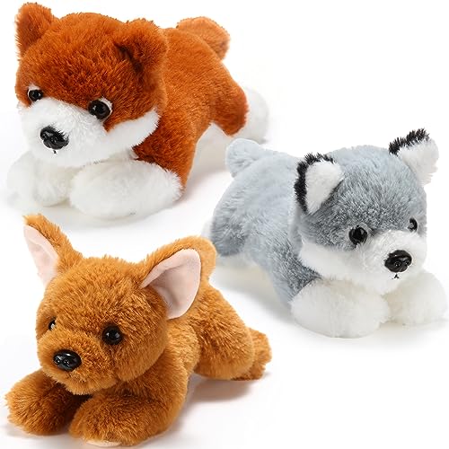 Skylety 3 Pcs 7.87 Inches Dog Stuffed Animal Plush Dog Soft Plush Dog Pillow Toy Fluffy Puppy Set for Christmas Girls Baby Kids Dog Party Favor Birthday Home Decor(Pomeranian, Chihuahua, Corgi) Skylety 3 Pcs 7.87 Inches Dog Stuffed Animal Plush Dog Soft Plush Dog Pillow Toy Fluffy Puppy Set for Christmas Girls Baby Kids Dog Party Favor Birthday Home Decor(Pomeranian, Chihuahua, Corgi)