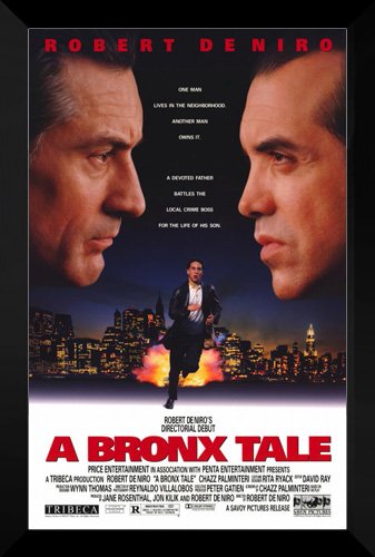 Amazon.co.jp: A Bronx Tale Framed 27 x 40映画ポスター: Robert De