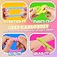 Diyxisk Kauarmband für Kinder, 4 Stücke Anti Stress Armband, Elastizität Sensorik Spielzeug, Anti Stress Spielzeug Kinder, für Autistische Kind und Erwachsene mit Besonderen Bedürfnissen