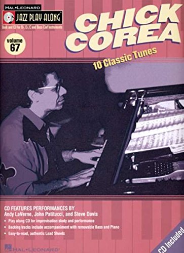 Chick Corea: Jazz Play-Along Volume 67 (Jazz Play-along Series)
