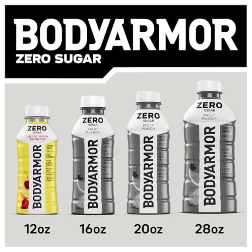 Image of BODYARMOR ZERO Watermelon Strawberry /Cherry Lemonade Variety, 12 Oz (16 Pk)