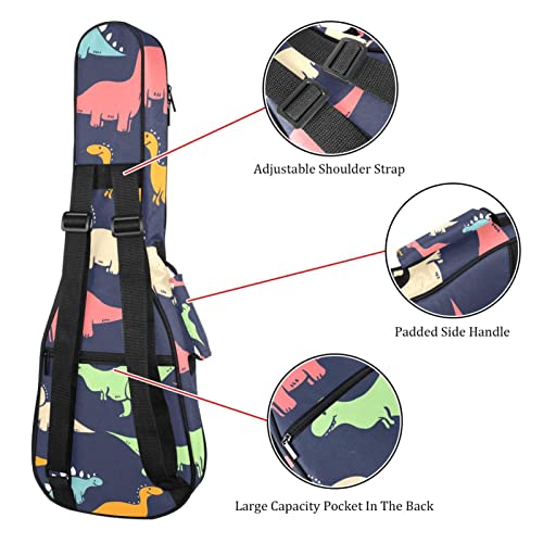 Housse ukulélé ténor et soprano imperméable avec protection rembourrée antichoc