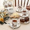 Hiware 12-Piece Demitasse Espresso Spoons, 4 Inches Stainless Steel Mini Coffee Spoons