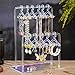 HENYGEN Earrings Display Stand Organizers Fashionable Necklace Display Holder Suitable for Various Jewelry Display Storage