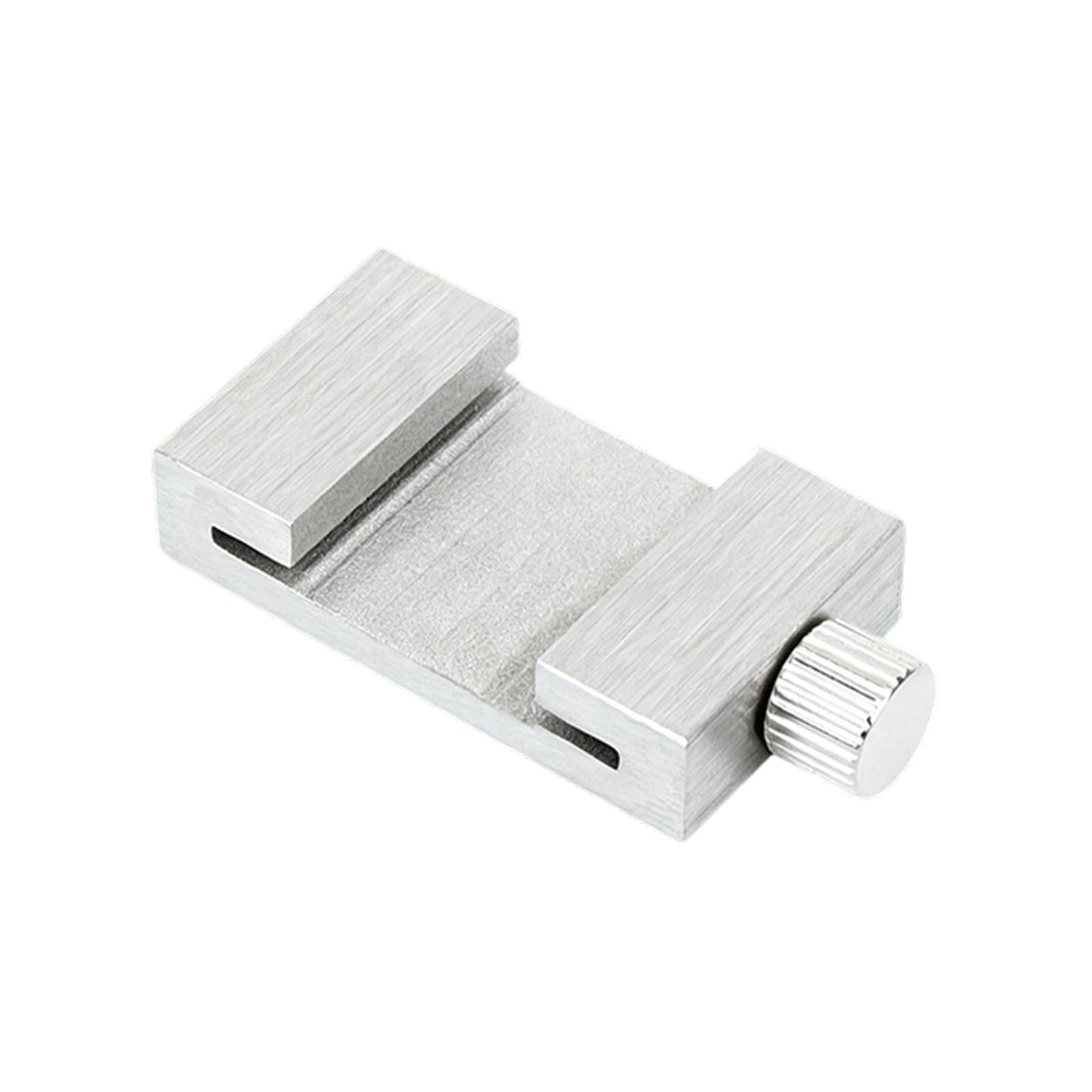 Kaeltsyn Stainless Steel 26Mm Layout Measuring Stop Block For Steel Rulers With Adjustable Thumb Screw, Repeatable Marking Guide For Workshop Use Ruler Locator Block Marking Stop Gauge Layout Scribing Repeat Line Guide Woodworking