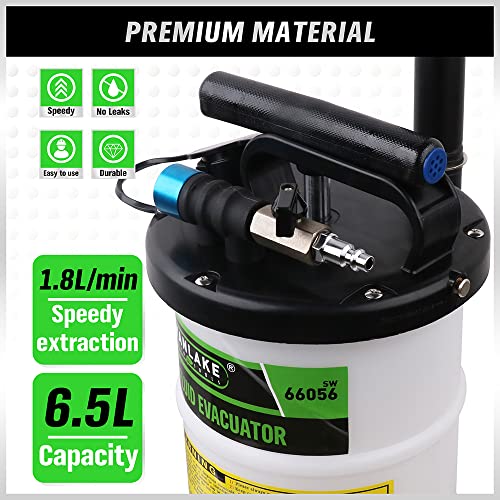 Swanlake Garden Tools SW-66056 Swanlake 6.5 Liter Pneumatic/Manual Fluid Extractor Pump,Oil Changer Vacuum Fluid Extractor,Oil Change & Fluid Change Tool thumb #2
