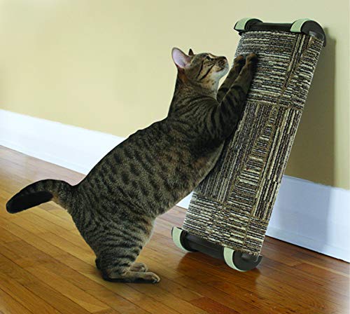 Lean-it Scratching Post Wide 20-Inch, Colors May Vary