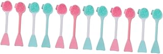 FOMIYES 12 Pcs Hand-held Cleansing Brush Blackhead Brush Remover Facial Brush Face Washing Cleaner Cleaning Scrubber Face Wash Brush Face Cleaner Brush Pore Cleansing Brush