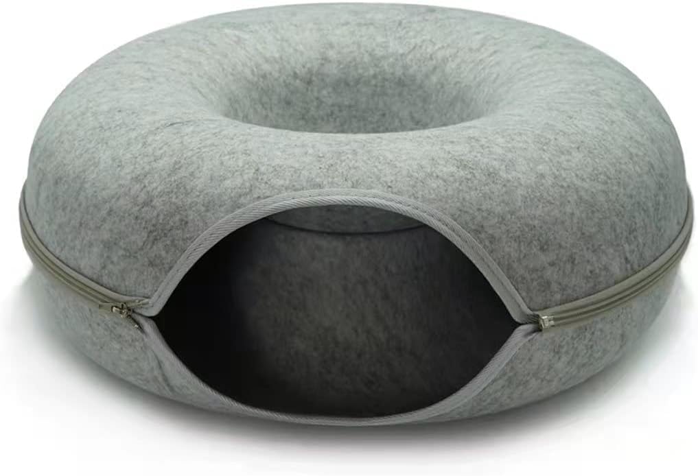 Tunnel Per Gatti 3 Vie Pieghevole - 22 Pezzi Giochi Per Gatti | Set Gioco Interno - Foto 8