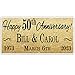 50th Wedding Anniversary Gold Banner Party Decoration