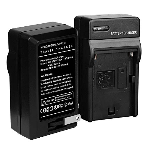 Image of GVM 2 Pack NP-F750 Replacement Batteries and Chargers for NP-F975, NP-F960, NP-F950, NP-F930, NP-F770, NP-F750, NP-F550, DCR, DSR, HDR, FDR, HVR, HVL and LED Light