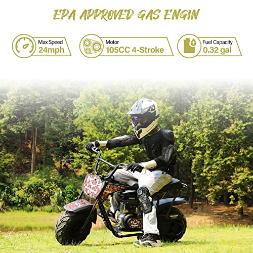 BRM100 105cc 4-Stroke Mini Dirt Bike