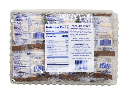 Dulces de coco Cocoy 2 lb 1.92 oz 12 piezas miniatura 4