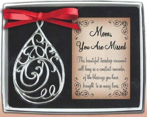 Cathedral Art Mom Teardrop (Abbey & CA Gift) Memorial Ornament,TDO101