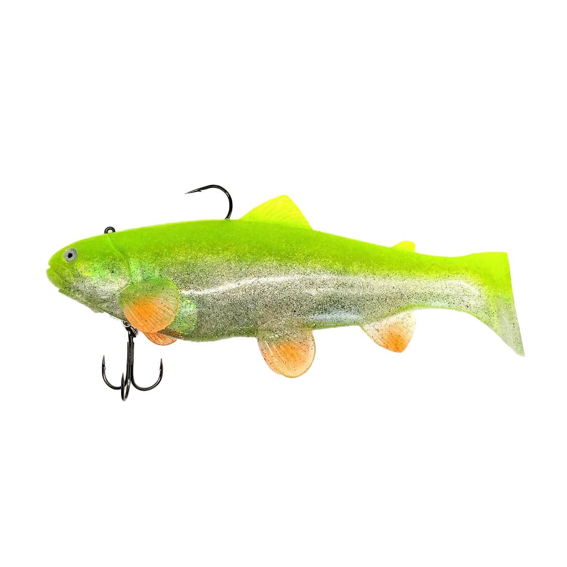 Paddle Tail Swimbaits, esche da pesca in plastica morbida per la pesca basso esche da pesca Premium per acqua salata d'acqua dolce, pesca alla trota Crappie