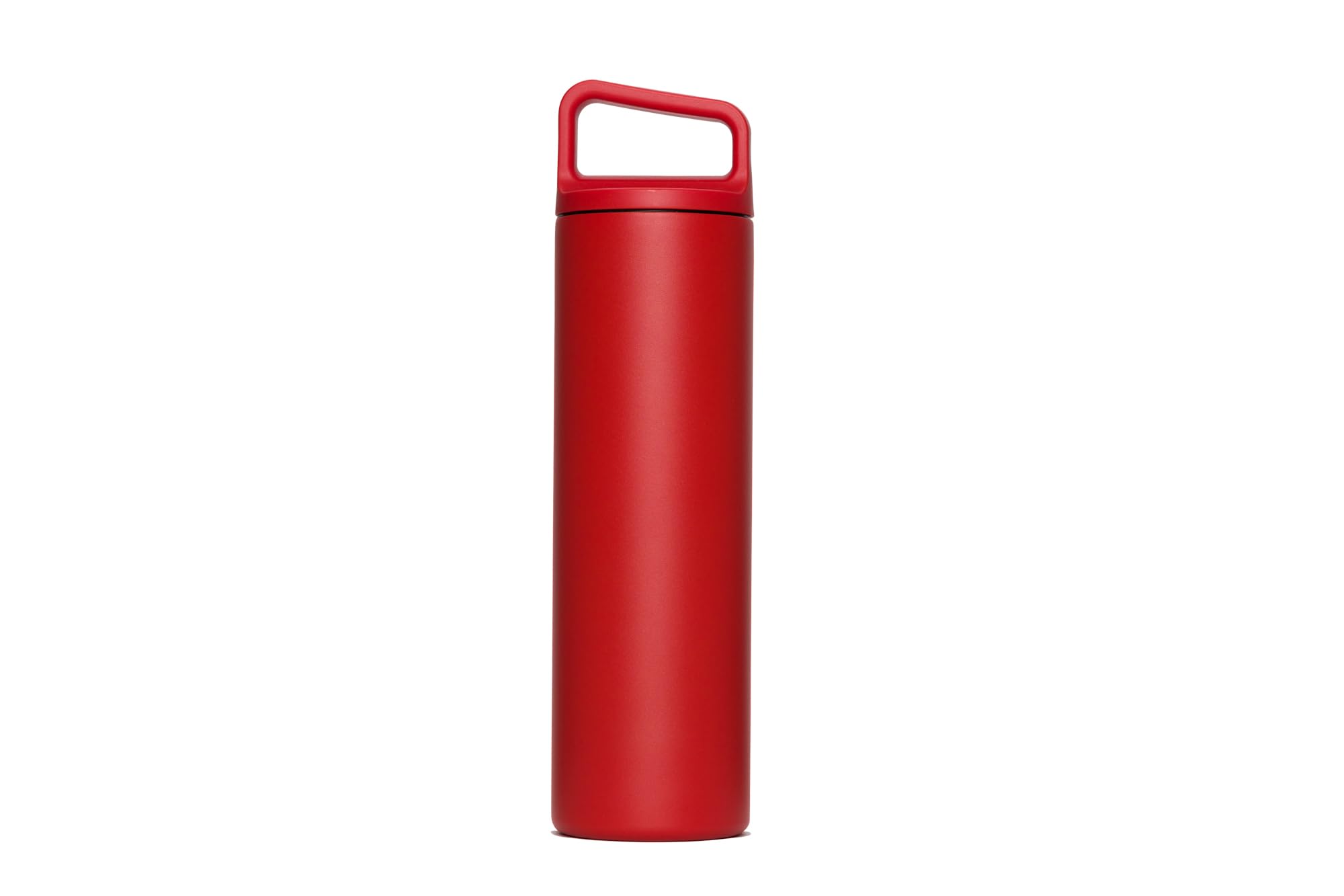 MiiR, Weithals-Trinkflasche, vakuumisoliert, auslaufsicher, Edelstahl-Konstruktion, Canyon-Rot, 590 ml