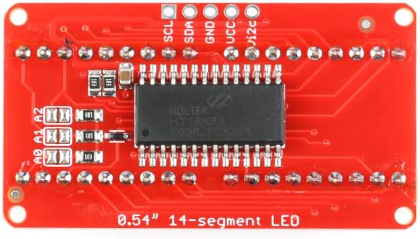Miniatura 2 de 2 unids 0.54 pulgadas LED módulo de pantalla I2C IIC para Arduino 0.54 "HT16K33 4 bits módulo de tubo digital color rojo