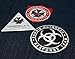 Kaolituis Umbrella Corporation Car Badge Circle Decals 2.95in Dia Resident Evil Stickers 3D Metal Label Emblems for Car Motorcycles,3PC