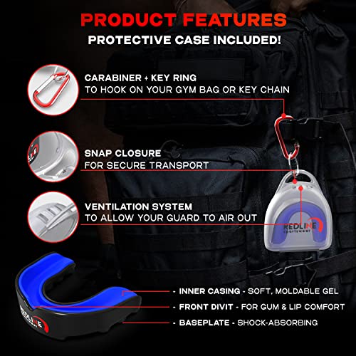 Redline Sportswear 100-001 Premium Custom Molded Boxing Mouth Guard thumb #5
