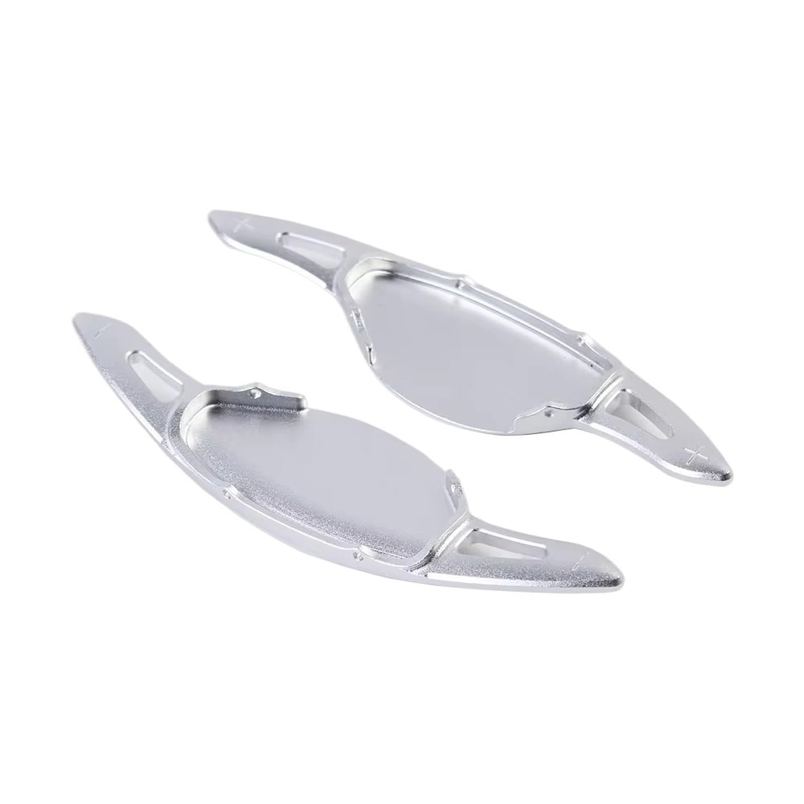 Reyukhn Silver Shift Paddle Accessories For Mitsubishi For Outlander 2022-2023 For Phev 2023-2024 For Continental Paddle Shift Steering Wheel Gear Extension Steering Wheel Trim(Silver)