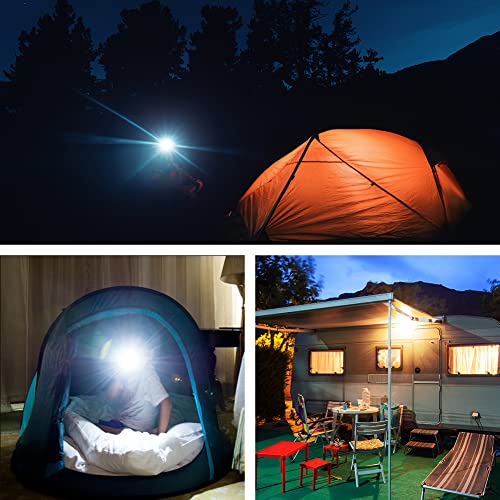 Ainiv Usb Solar Camping Light, Led Rechargeable Camping Lanter With Remote Control, Ipx4 Waterproof Rechargeable Tent Light 30W With Magnet For Camping, Hiking, Outage, Hurricane, Emergency #TOP7
