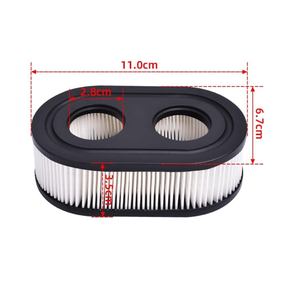 repuestos para Motocicletas 4 Uds 593260 595191 798452 Pieza de Filtro Aire Limpiador cortacésped para Troy-Bilt TB370(4pc)