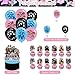 E-NHYPEN Themed Birthday Party Supplies - Team Balloons, Cupcake & Cake Toppers, Singer Fans Latex Balloons
