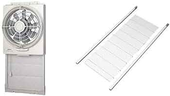 東芝(TOSHIBA) 窓用換気扇 【VFW-25X2】窓用換気扇 ＋延長パネル 51VgSCK3d8L._AC_UF350,